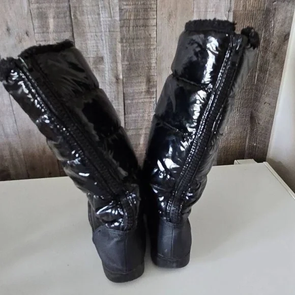 Madden Girl Black Winter & Rain Boots - Picture 5 of 6